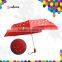 21''x8k High Quality Three Folding Umbrella Change Color When Wet Umbrella