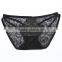 Sexy Women Underwear Panties Three Lines Hollow Out Heart-shaped Crochet Yarn Printed Mesh Seamless Lace Briefs Female