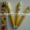 Color changing gel ink pen