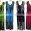 Wholesale cheap summer dresses floral chevron tie dye assorted Plus size