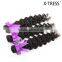 100% natural price list of deep wave unprocessed wholesale virgin brazilian human hair