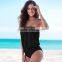 hot girl's swimwear Fashion style solid color sexy bikini swimwear