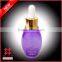 Vintage skin care production water spray thick wall purple PET bottles