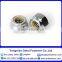 DIN6926 M3-M10 carbon steel flange nylon nut