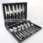 cutlery set flatware 24 pieces for dinner knife fork soup spoon dessert spoon