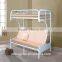 Heavy duty cheap security steel folding bunk bed metal futon bunk bed