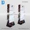 customized folding shoes display stand, cardboard display stand for shoes
