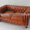 antique chesterfield leather sofa furniture design for living room
