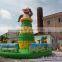monkey inflatable mini climbing wall for kids and children play games