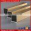 High quality extruded aluminum square tube