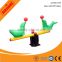 Various design school and kindergarten plastic rocking horse toy for kids