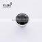 high quality small round black crystal handle knobs