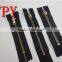 colse end metal zipper for jacket pocket