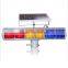 High Solar Powered Road Safety Blinker Flashing Warning Light 12 pics Modules