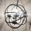 Vintage Industrial Metal Pendant Lamp Iron Black Industrial Ceiling Pendant Light