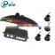 Vehicle Assistance Car Backup Reverse Radar LED Display 4 Sensors Kit Car Parking Sensor