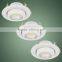 Steel Tiltable LED Downlight GU10 IP20 3.2W HL202