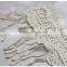 High quality water soluble cotton lace necklace in off-white