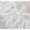 2016 wholesale new 18cm white long silk tassel fringe for curtain or dress