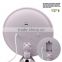 led light magnifying cosmetic mirror/led light makeup mirror/compact mirror for men