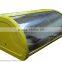 Color coated bread bin with roll top