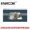 New style single bowl with single drain board stainless steel kitchen sink
