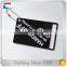 Custom EN71 Approved Durable Luggage Tag with Ball Strap