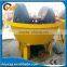 Hot sale new type wet pan mill for gold, wet pan edge runner mill for processing gold ore
