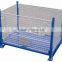 foldable steel wire mesh container industrial cage