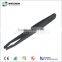 93304 conductive black plastic tweezers with plastic flat tip
