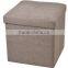 Stain Resistant Storage Stool With Removable Lid