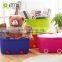 1929 Plastic Storage boxes with lids, wheels and handles