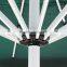 High quality big square outdoor beach umbrella garden with base parts