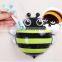 new design bee shaped plastic cartoon toothbrush holder toothpaste holder bathroom set
