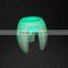 Newly Solar Powered System Lighting Colorful Plastic LED Stool With 16 Colors Change by Remote Control