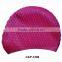 100% Silicone shark swim cap,funny swimming cap,water drop design(CAP-1200)
