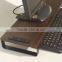 Simple design metal legs for wooden dock holder TV monitor riser stand