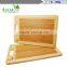New 2016 Organic Bamboo Cutting Boards - Large Kitchen Cutting Board And Wooden Cheese Board - Wooden Pallets And Juice Drip Tra