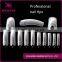 NEWAIR New Arrivals salon 500pcs Clear half artificial nail tip Ultra-thin Transparent