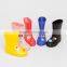 2017 new cheap rain boot kids children boys girls matt finish