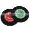 Eco-friendly custom promotional silicone rubber drink coasters supplier