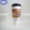 single pe coated printed and cut tea paper cup sleeve