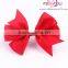 Custom satin ribbon bow with elastic for perfume bottle package