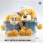 China manufacture cute safe soft stuffed baby plush dog toy