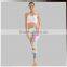 Seamless Nylon & Spandex Crossfit Fitness Yoga Racerback Sports Bra Custom