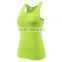 Wholesale quick dry athletic fitness womens workout sport tank tops