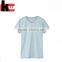 Factory Direct Sale Mens V Neck Tshirts Bulk Basic Cotton Tee Shirts for Man