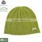 Merino wool womans winter plain hats knitted