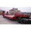 3 axle or 4 axle low flatbed trailer , low bed semi-trailer for sale