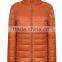 2016 Windproof ultralight Folding Black Down Jacket for women